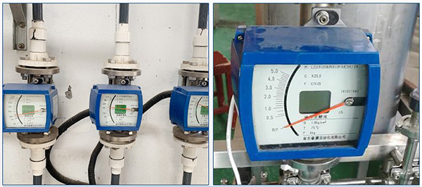 防腐型浮子流量計(jì)現(xiàn)場(chǎng)安裝使用圖